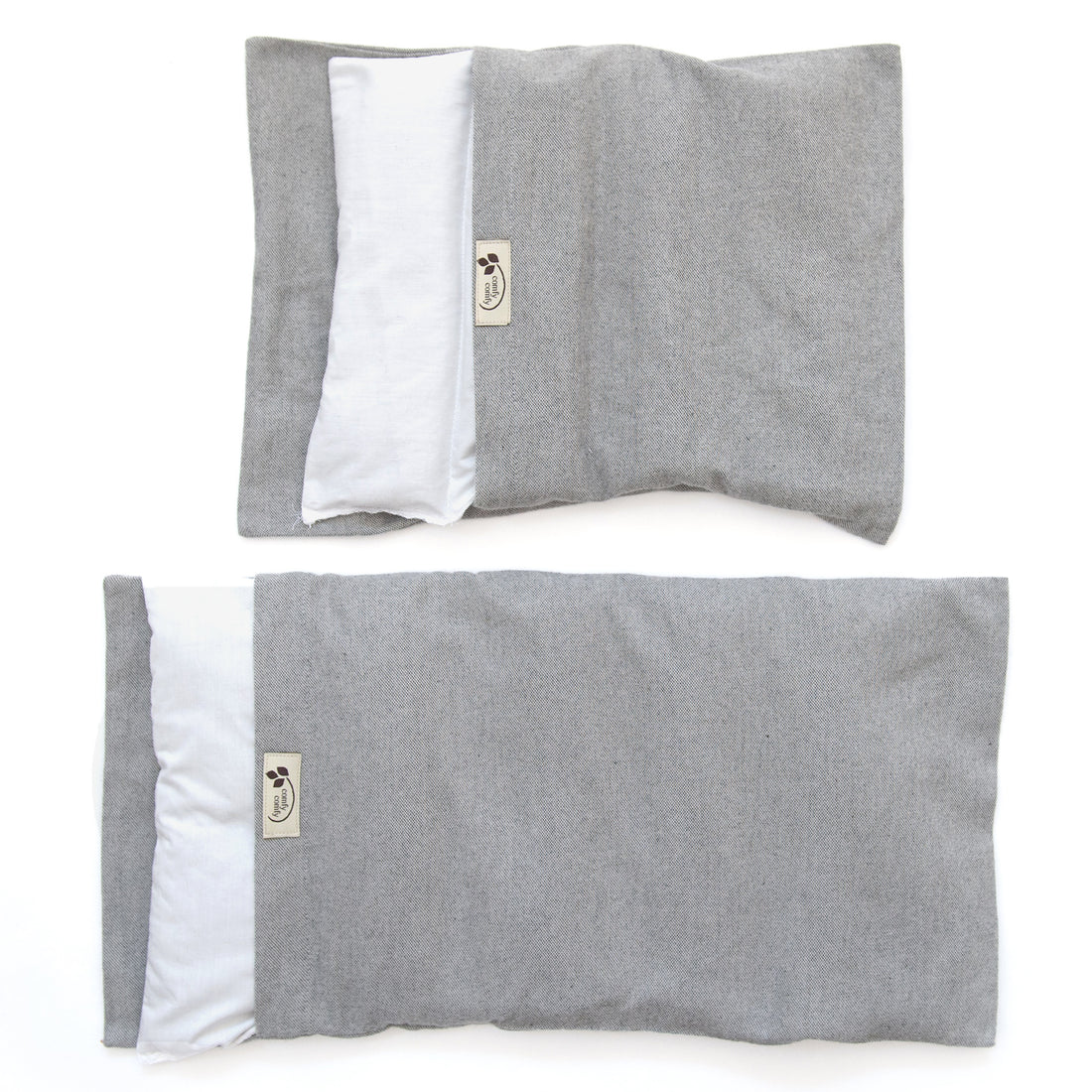 ComfyWarmer flaxseed heat therapy wrap in two sizes